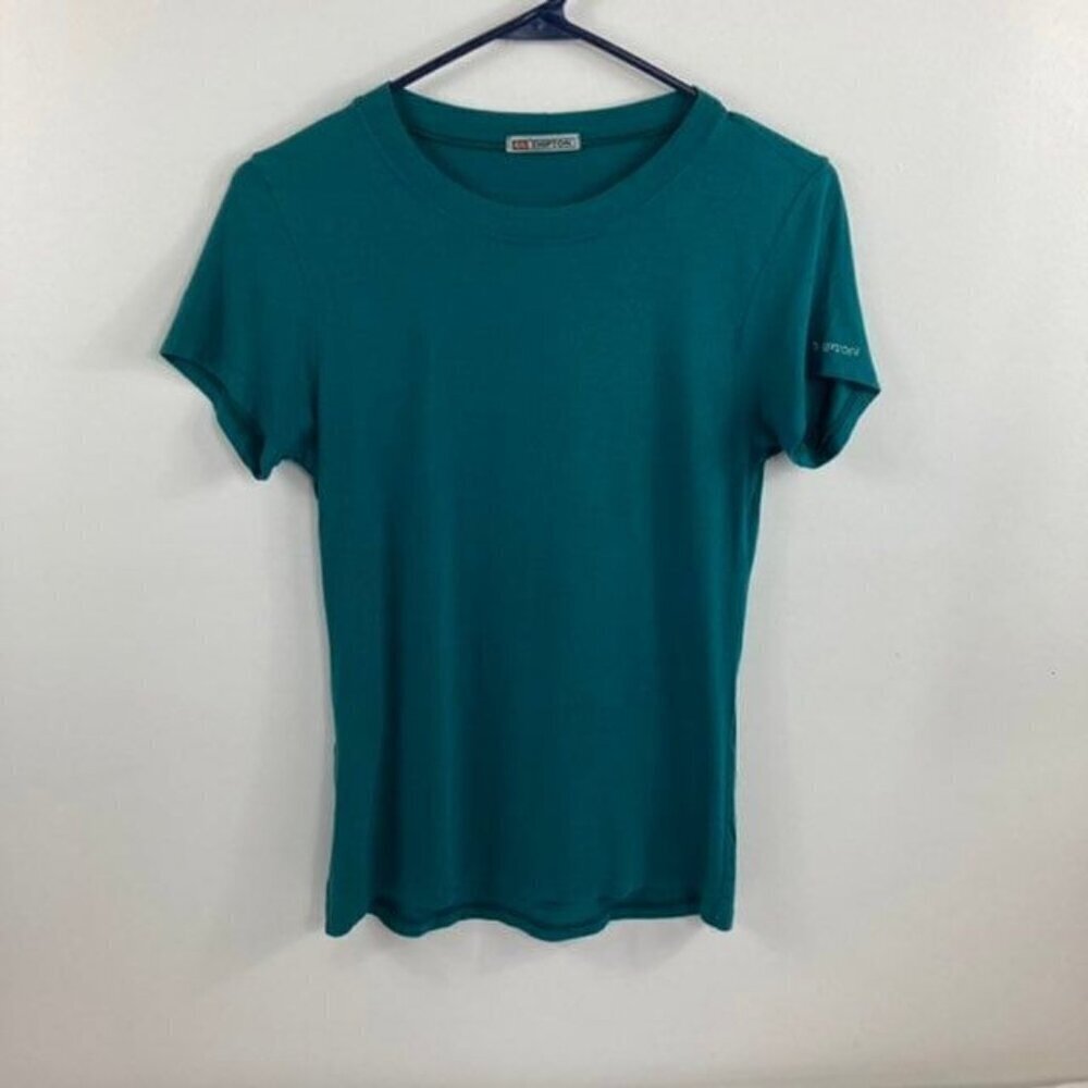 Womens GG‎ Thipton Tee shirt Short Sleeve Green XS